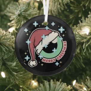 Merry Creepmas  Glass Ornament
