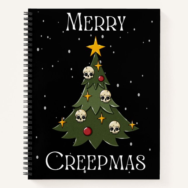 Merry Creepmas  Notebook (Front)