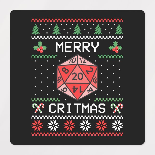 Merry Critmas II - Ugly Christmas (Design 1)