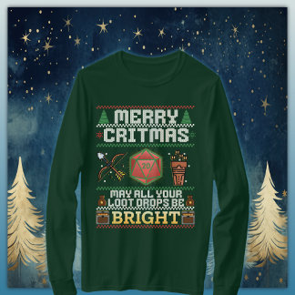 Merry Critmas Loot Drop | Archer Ugly Sweater