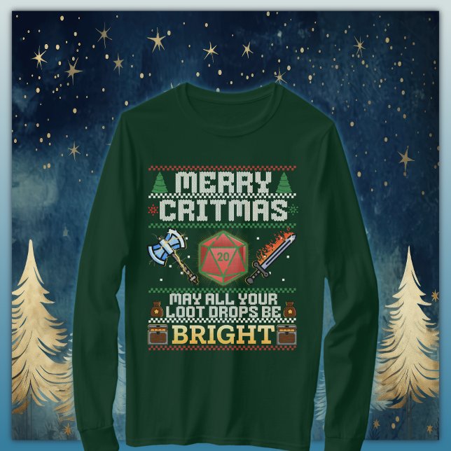 Merry Critmas Loot Drop | Warrior Ugly Sweater (Creator Uploaded)