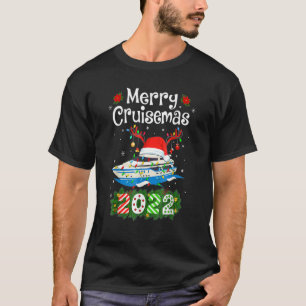 Merry Cruisemas 2022 Christmas Santa Reindeer Crui T-Shirt