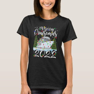 Merry Cruisemas 2022 Christmas Santa Reindeer Crui T-Shirt