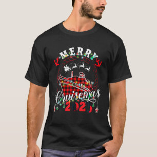 Merry Cruisemas 2023 Ugly Christmas Cruise Ship Va T-Shirt
