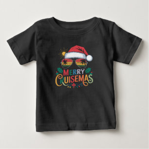 Merry Cruisemas 2024 Christmas Santa Reindeer Baby T-Shirt