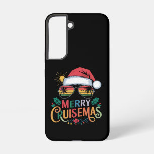 Merry Cruisemas 2024 Christmas Santa Reindeer  Samsung Galaxy Case
