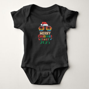 Merry Cruisemas 2025 Personalized Xmas Cruise Baby Bodysuit