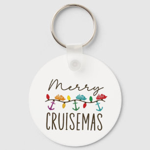 Merry Cruisemas Christmas Cruise Family Matching Keychain