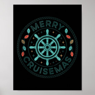 Merry Cruisemas Christmas Cruise Matching Family X Poster