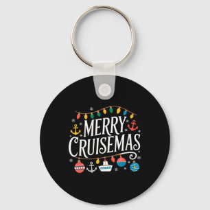 Merry Cruisemas Christmas Cruise S Family Cruisin Keychain