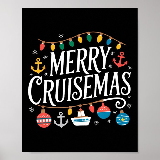 Merry Cruisemas Christmas Cruise S Family Cruisin  Poster (Front)