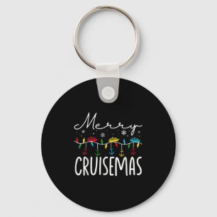 Merry Cruisemas Christmas Family Cruisin Funny Cru Keychain