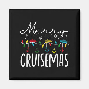 Merry Cruisemas Christmas Family Cruisin Funny Cru Magnet