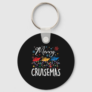 Merry Cruisemas Christmas Family Cruising Squad Xm Keychain