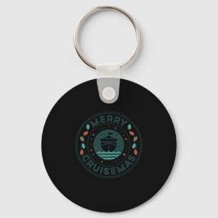 Merry Cruisemas Cruise-mas Christmas Cruise Family Keychain