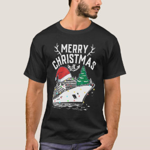 Merry Cruisemas Cruise Ship Family Christmas Funny T-Shirt