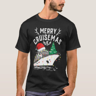 Merry Cruisemas   Cruise Ship Family Christmas T-Shirt