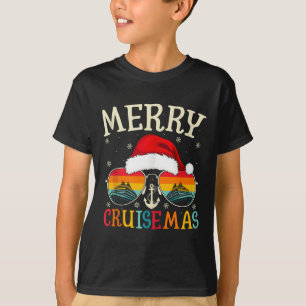 Merry Cruisemas Cruise Ship Vacation Cruising Chri T-Shirt