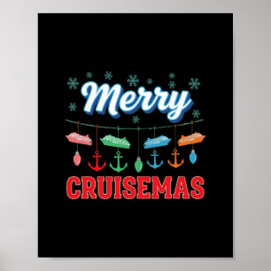 Merry Cruisemas Family Christmas Cruise 2025 Ship Poster