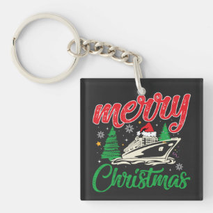 Merry Cruisemas, Family Christmas Cruise Crew Keychain