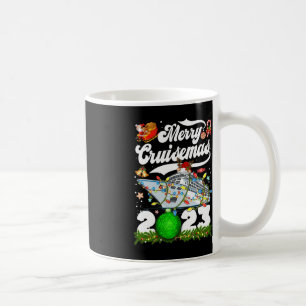 Merry Cruisemas Family Cruise Christmas 2023 Fun  Coffee Mug