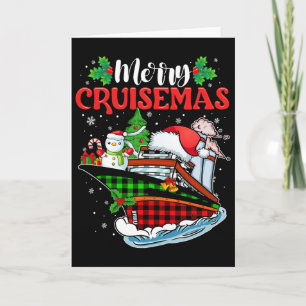 Merry Cruisemas Family Cruise Christmas Fun 1 Card