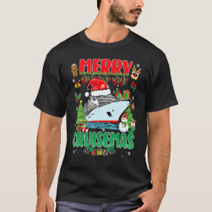 Merry Cruisemas Family Cruise Santa Christmas 2022 T-Shirt