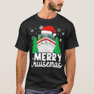 Merry Cruisemas Xmas Christmas Family Cruise Ship T-Shirt