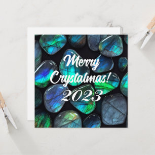 Merry Crystalmas! 2023 Blue Labradorite Gemstone