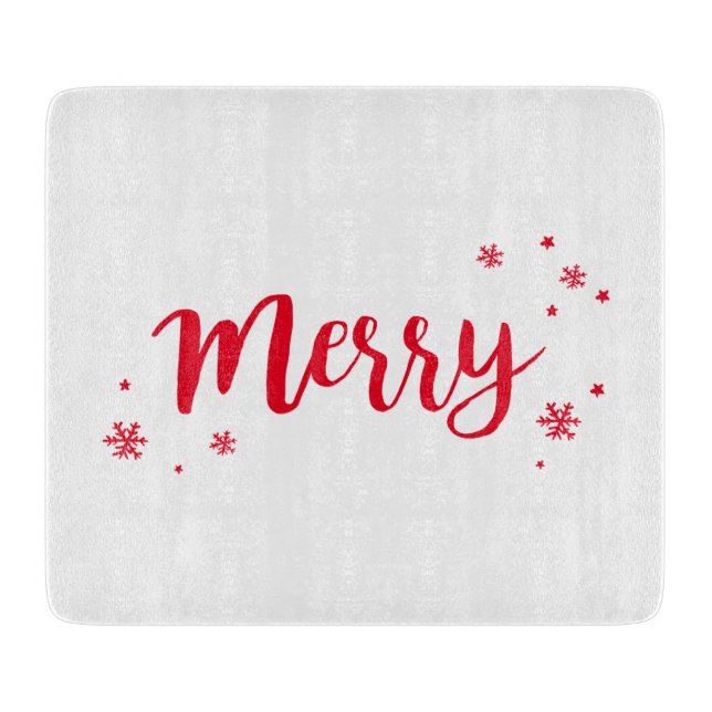 Merry Cutting Board (Front)
