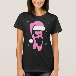 Merry Dancemas Santa Hat Funny Xmas Christmas Wome T-Shirt