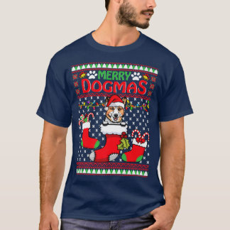 Merry Dogmas Pembroke Welsh Corgi Dog Ugly Christm T-Shirt