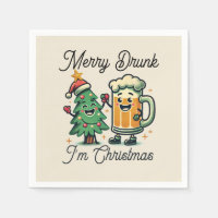 Merry Drunk Funny Christmas 