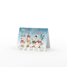 Merry Ducksmas Christmas Greeting Card