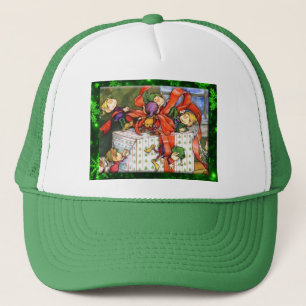 Merry Elves Wrapping Present Hat