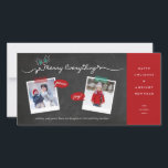 Merry Everything Chalkboard Mistletoes Christmas Holiday Card<br><div class="desc">Designed by fat*fa*tin. Easy to customize with your own text,  photo or image. For custom requests,  please contact fat*fa*tin directly. Custom charges apply.

www.zazzle.com/fat_fa_tin
www.zazzle.com/color_therapy
www.zazzle.com/fatfatin_blue_knot
www.zazzle.com/fatfatin_red_knot
www.zazzle.com/fatfatin_mini_me
www.zazzle.com/fatfatin_box
www.zazzle.com/fatfatin_design
www.zazzle.com/fatfatin_ink</div>