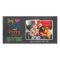 Merry Everything Colourful Black Chalkboard Photo