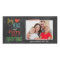 Merry Everything Colourful Black Chalkboard Photo