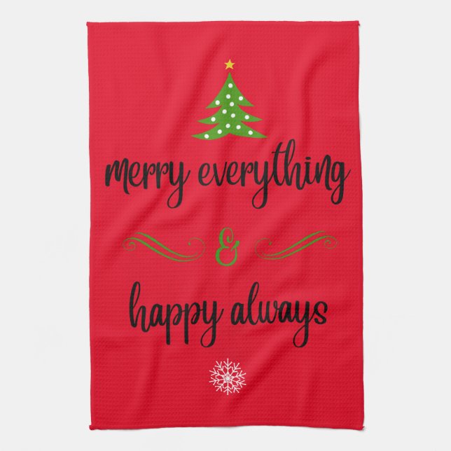 Merry Everything Kitchen Towels (Vertical)