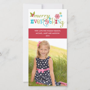 Merry Everything - Multi Cultural Holiday Card