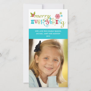 Merry Everything - Multi Cultural Holiday Card