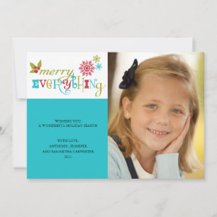 Merry Everything - Multi Cultural Holiday Card