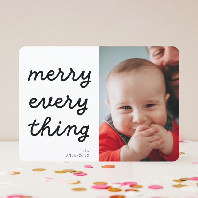 merry everything photo holiday card (Creator Uploaded)