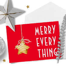 Merry Everything Star Ornament Christmas