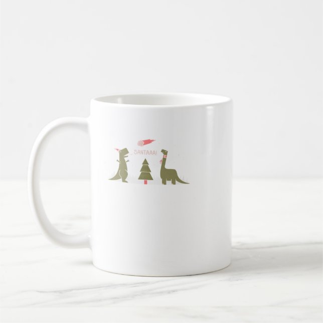 Merry Extinction Coffee Mug (Left)