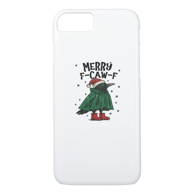 Merry F-Caw-F Essential Minimal Clean Case-Mate iPhone Case (Back)