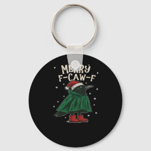 Merry F-Caw-F Keychain