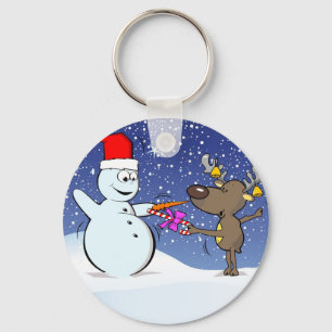 Merry Fencing ! Keychain