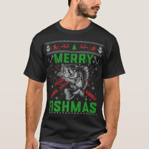 Merry Fishmas Funny Christmas Sweater Gift For Fis