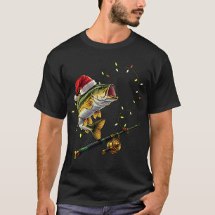 Merry Fishmas Funny Fish Christmas For Men Grandpa T-Shirt